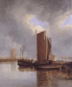 John Crome The Steam Packet painting